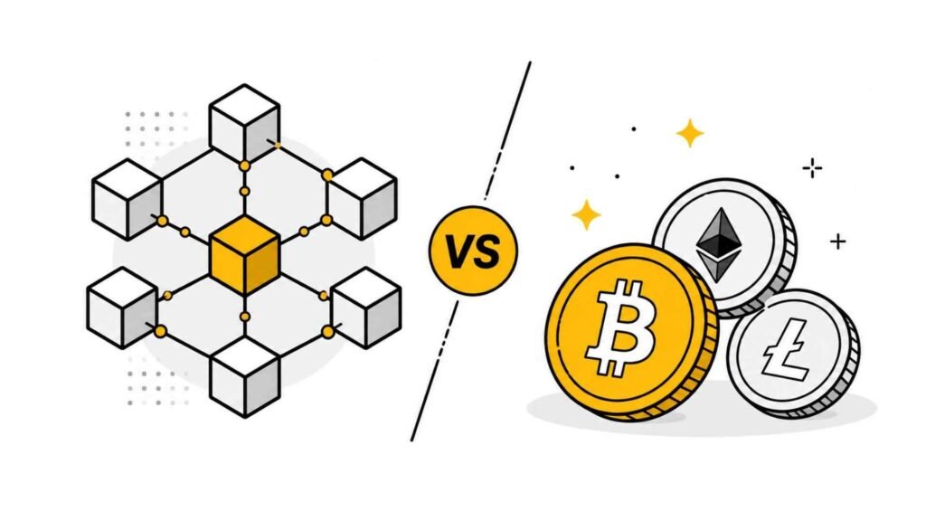 Is there a difference between blockchain and cryptocurrency